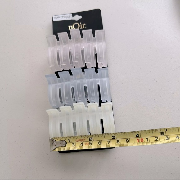 Noir Hair Claws Clips Womens Hair Accessories - Picture 5 of 8